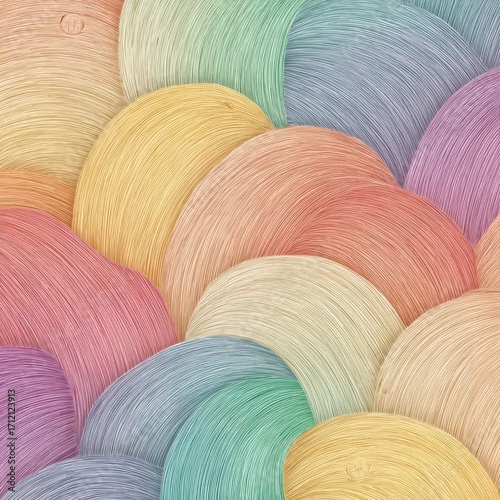 repeating pattern wooden texture with pastel rainbow