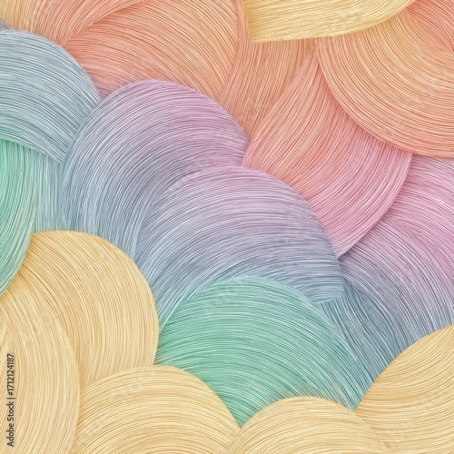 repeating pattern wooden texture with pastel rainbow