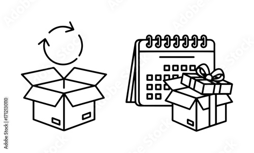 Icon of two separate images: On the left