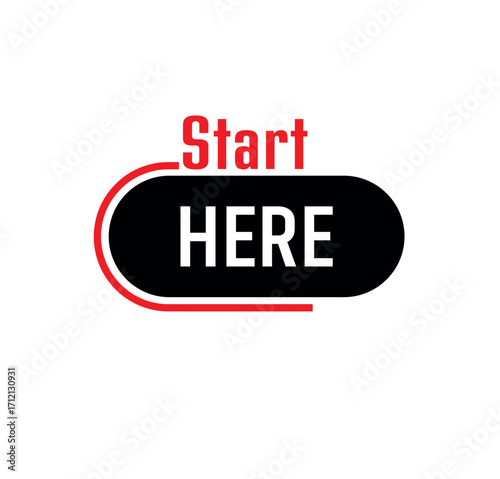 start here text