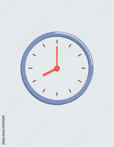 clock, time, minute, hour, watch, wall, second, number, circle, business, black, timer, vector, alarm, face, object, hours, red, dial, deadline, illustration, concept, day, hand, icon