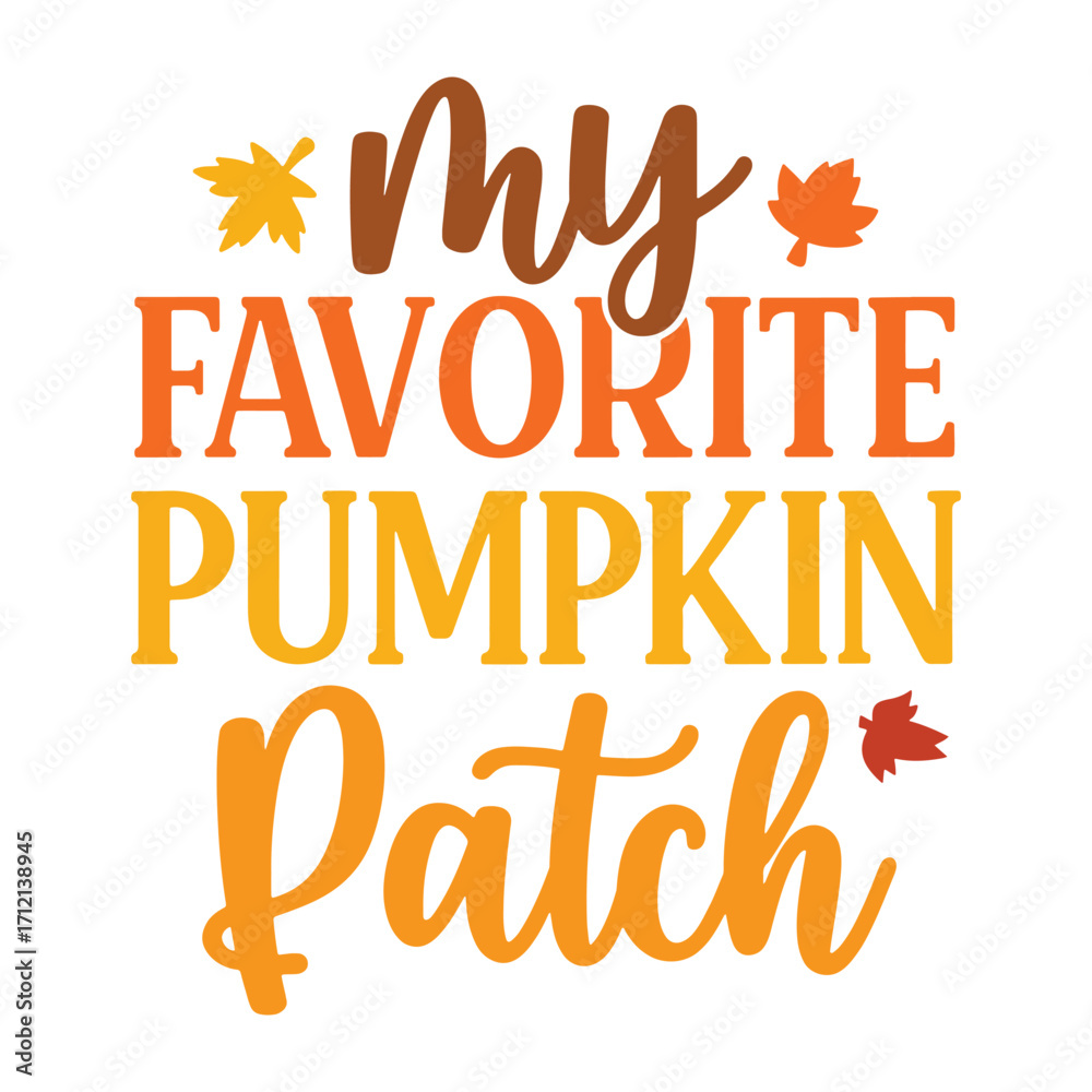 Obraz premium Thanksgiving SVG