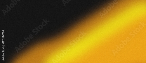 black gold grainy gradient background, abstract noisy texture poster banner header cover design
