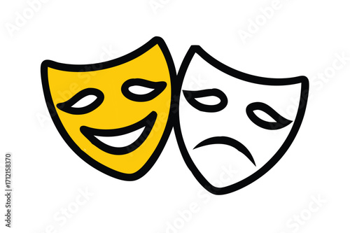 Different Mask silhouette vector with white background. Masquerade vector for apps or web party superhero carnival villain or burglar icon in flat. 
costume eye mask hidden person face.