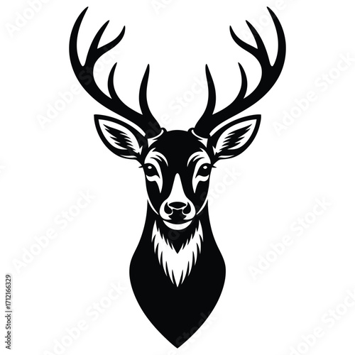 deer head silhouette