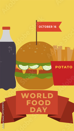 World food day flyer