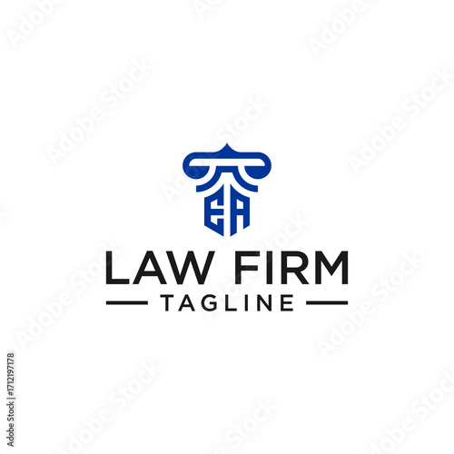 EA law logo design inspiration