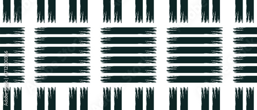 Seamless fabric texture. Abstract vector background design. basket or weave. Hand drawn decorative seamless pattern with bold brush strokes, Grunge thick lines. brush strokes vector seamless pattern