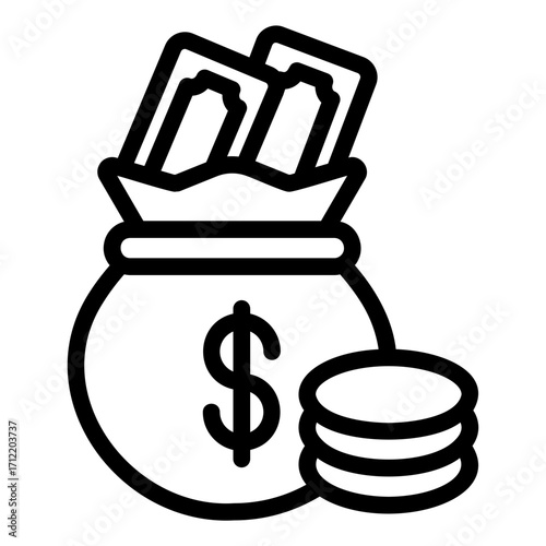 money Line Icon