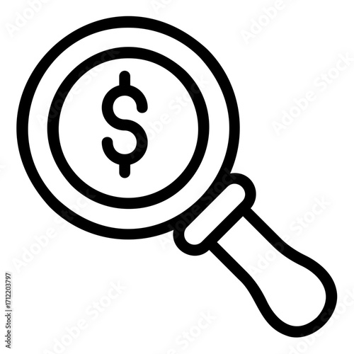 search Line Icon