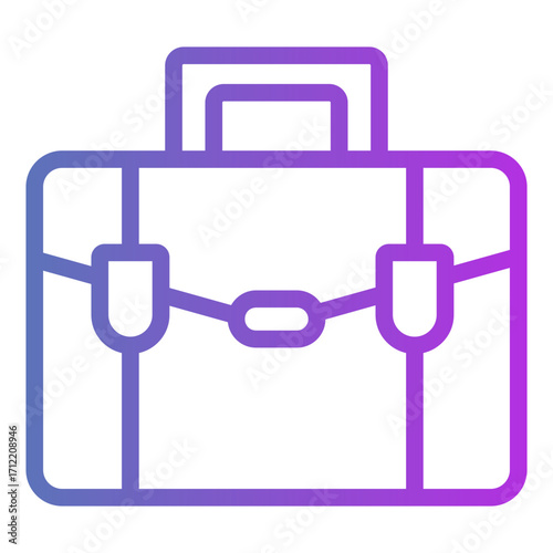 briefcase Gradient icon