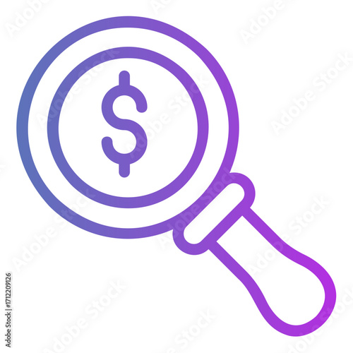 search Gradient icon