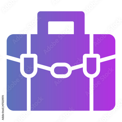 briefcase Gradient icon