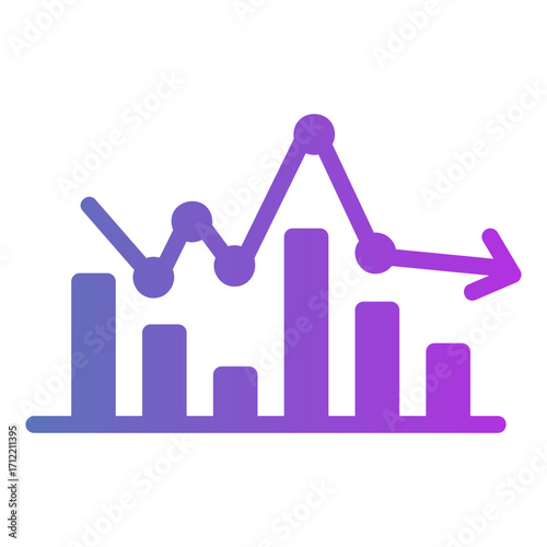 stats Gradient icon