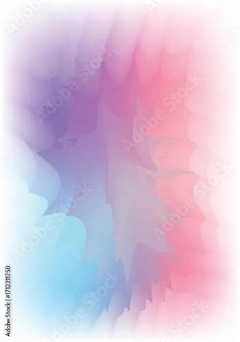 Abstract watercolor art of a colorful sky with bright stars and a glowing sunburst