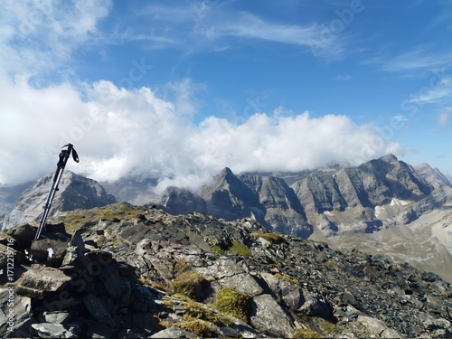 High mountain landscape