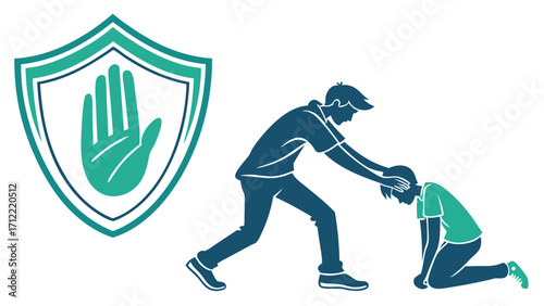 Symbolic Representation of Support Protection and Compassionate Guidance