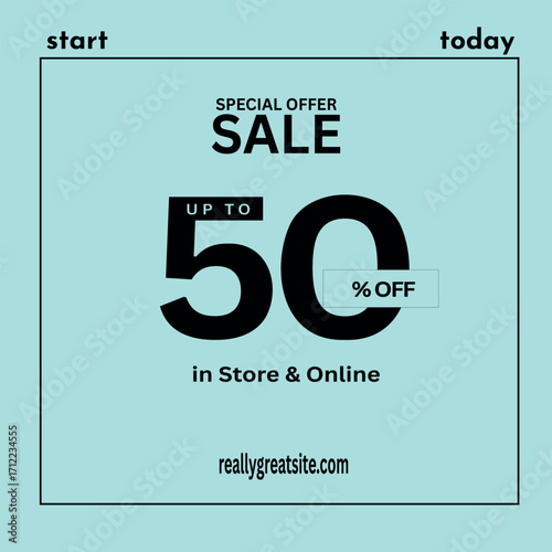 special offer sale 50%, Art & Illustration, in stor and online sales. advertising banner, sale, sale

discount

special offer

promotion

marketing

shopping

retail

online store

ecommerce

social m