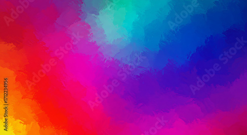 Abstract colorful rainbow gradient background art design vibrant multicolor texture