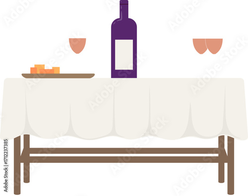 파티 와인 테이블