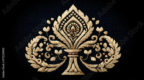 Luxurious Black Playing Cards with Golden Aces and Dice – Premium Casino Aesthetic in Cinematic Lighting