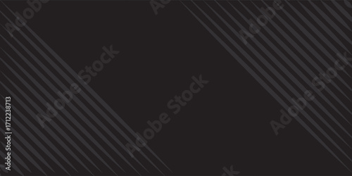 Abstract Black and Gray Diagonal Striped Texture.