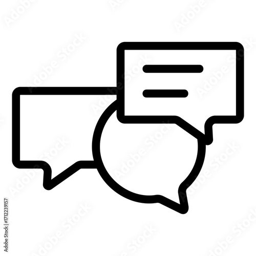 chat Line Icon