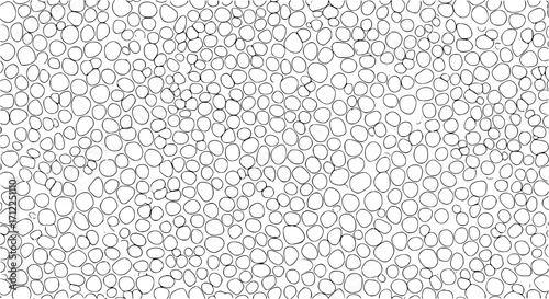 Seamless pattern of alligator skin on a white background
