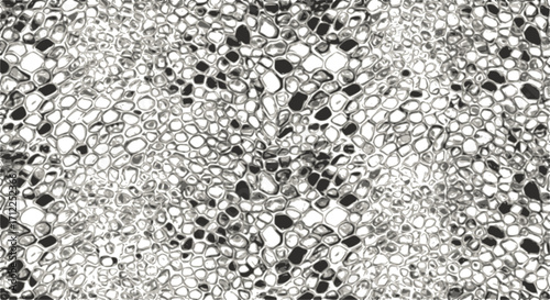 Seamless pattern of alligator skin on a white background
