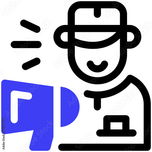 Tour Guide Icon Museum