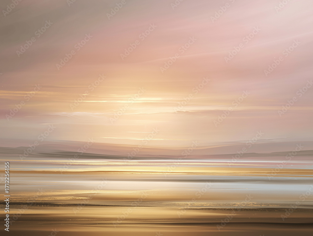 Obraz premium Golden Horizon Lines