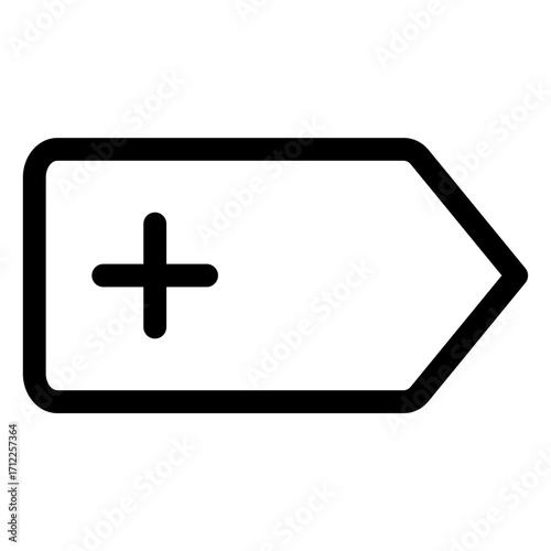 User-friendly interface element for adding new tabs in web browsers and applications