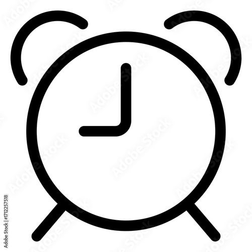 Alarm bell timer for reminders and notifications in productivity applications and time management tools