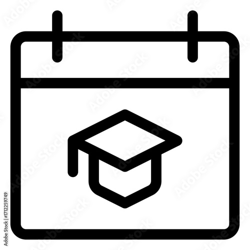 Educational calendar design for school events and academic scheduling
