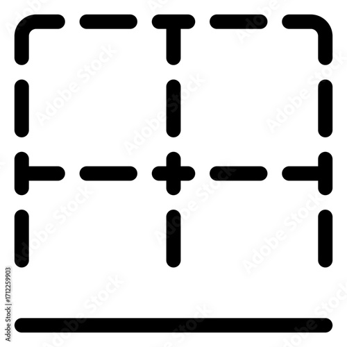 Stylish bottom cell border design for enhancing table layouts and data presentation in digital applications