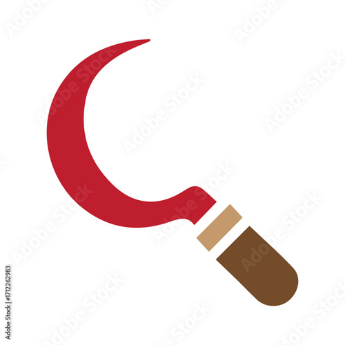 Red Sickle Farming Tool