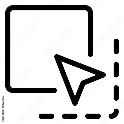 Drag and drop cursor for intuitive file management and user interface interactions