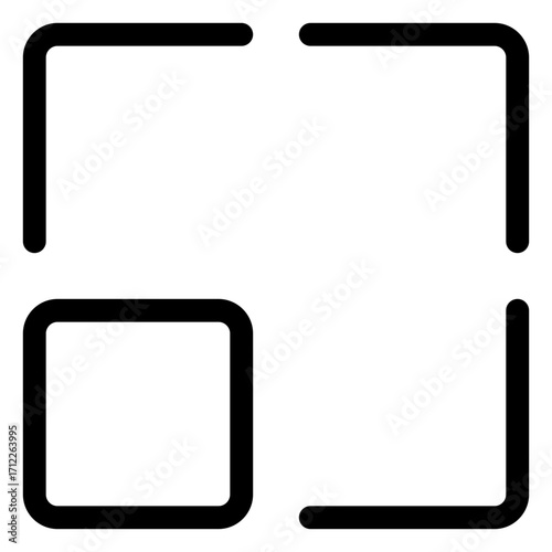 Simple expand arrow design for user interface and web applications