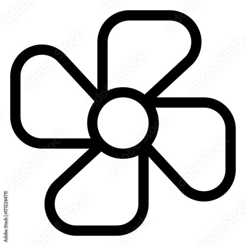 Stylish fan blades design for cooling systems and ventilation applications