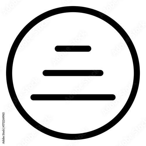 Circular filter and sort controls for data organization and user interface design
