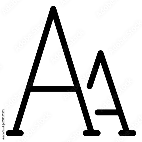 Adjustable font size settings for enhancing text readability in digital applications and websites