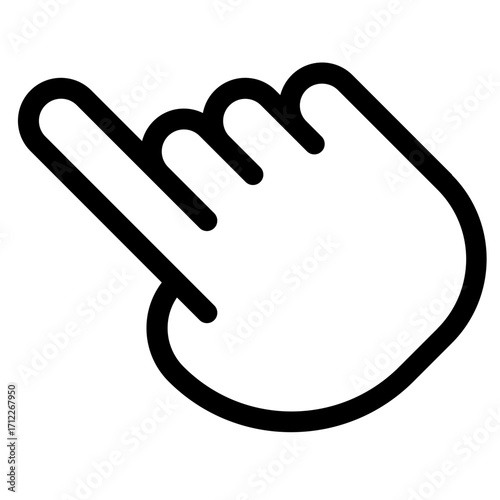 Hand pointer gesture for interactive navigation and user engagement in digital interfaces