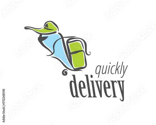 Prompt and Efficient Delivery A Distinctive Logo Design for Your Delivery Service Business