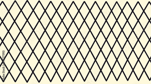 Geometric pattern with black diamonds on cream background  
