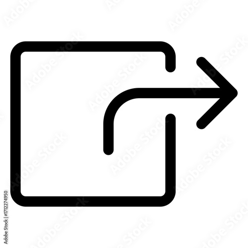 Forward navigation arrow for seamless user experience in digital applications and websites