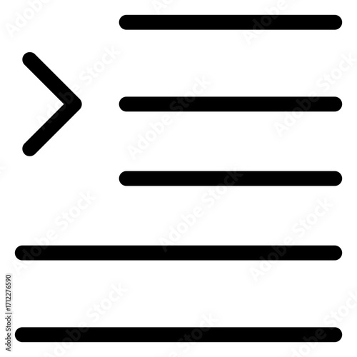 Text formatting tool for creating visually appealing paragraphs with indentation for documents and presentations
