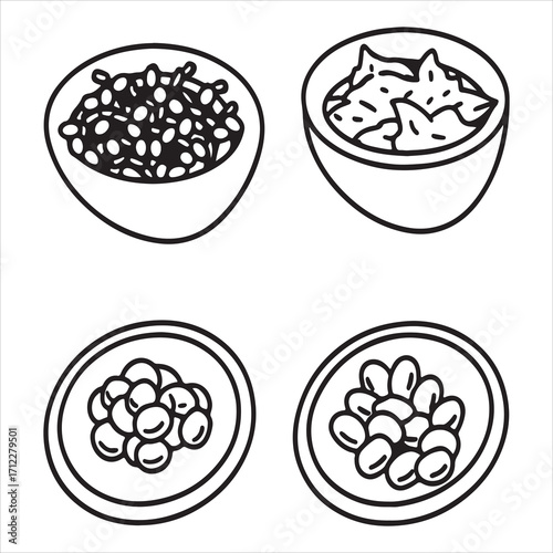 A Wholesome and Healthy Bean Salad, a Proteinrich Plantbased Side Dish of Colorful Legumes and Vegetables Tossed in a Tangy Vinaigrette, Perfect for a Picnic