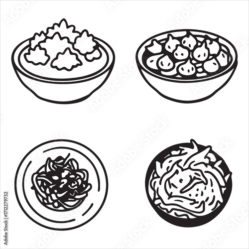 A Classic and Crunchy Coleslaw Side Dish, a Tangy and Creamyslaw of Shredded Cabbage and Carrots, a Wholesome and Vinaigrette Salad for Summer Barbecue