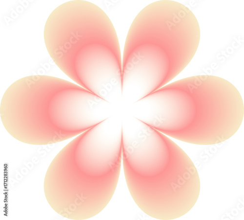 Aura Gradient Flower