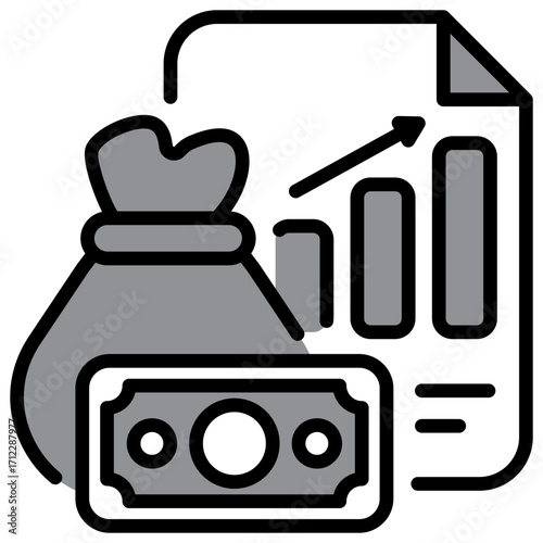 Prosperity Single Icon Pack Multystyte Illustration